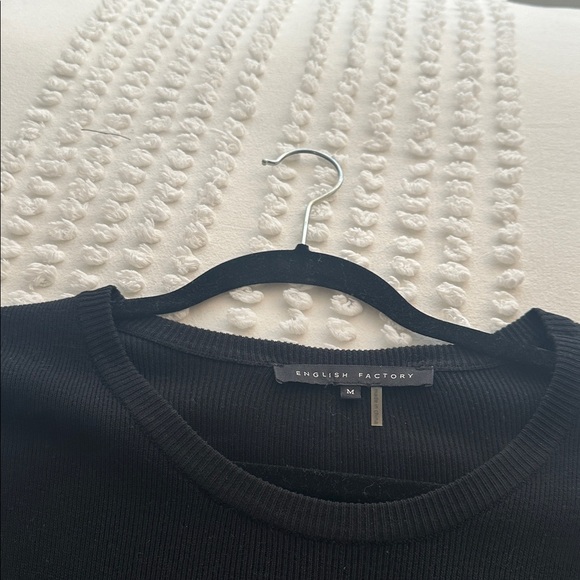 ENGLISH FACTORY Knit Combo Dress - Picture 12 of 12